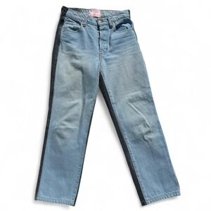 revice denim two tone jeans
